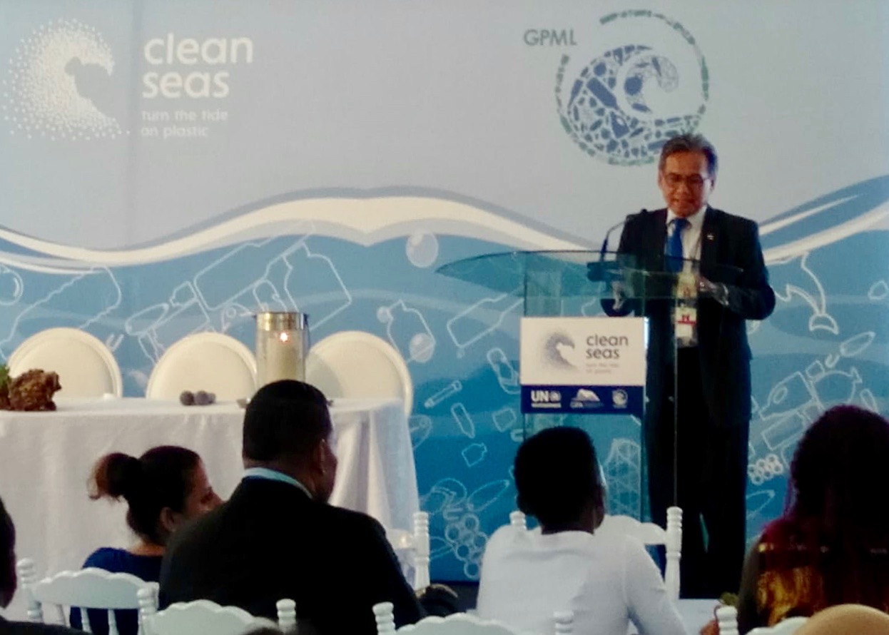 Side Event “Capacity Initiative to Protect Marine Environment from Land-Based Activities” in collaboration with the UN Environment in Nairobi.