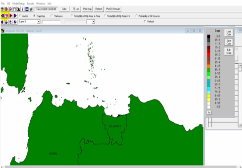 Model to monitor marine litter transboundary movement