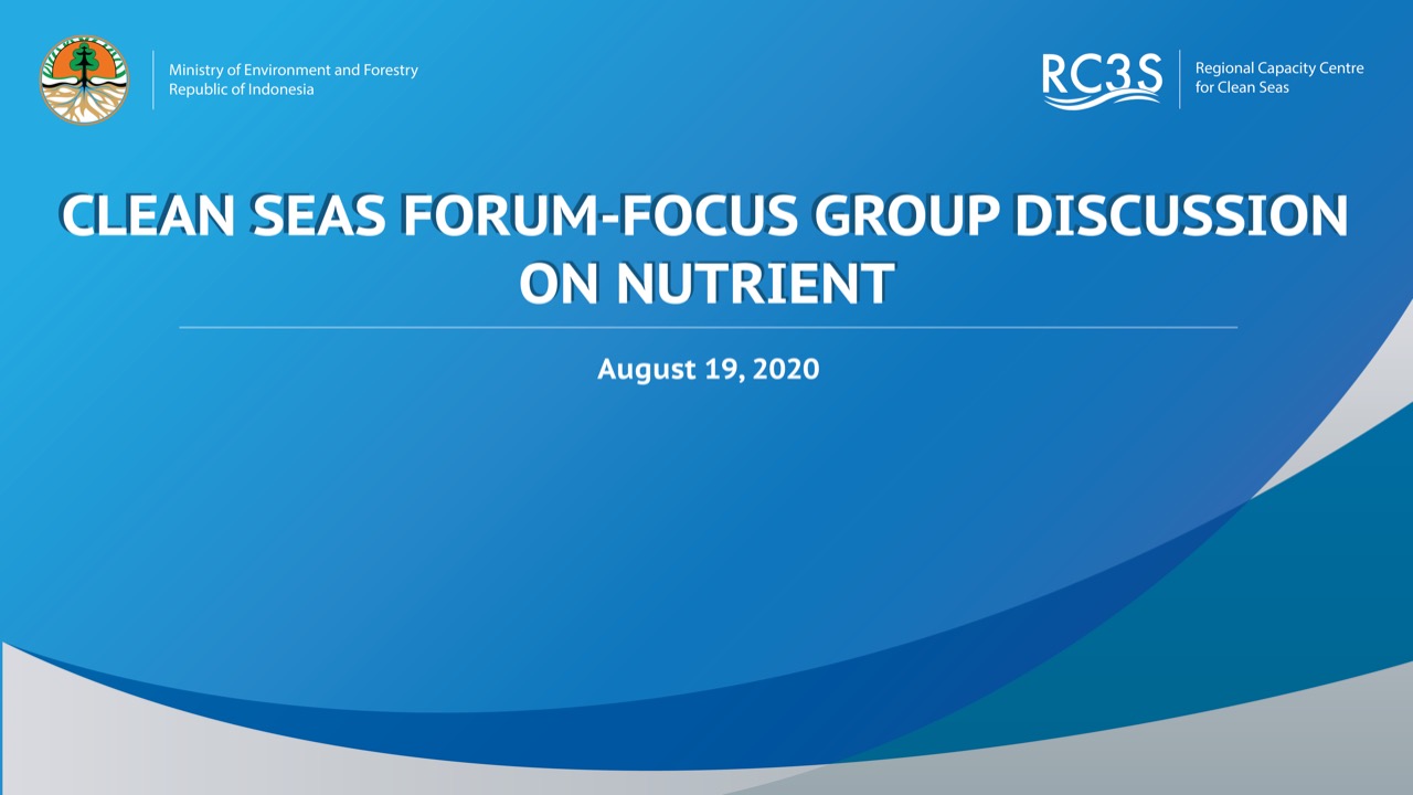 Expert Meeting on Nutrient Marine Pollution